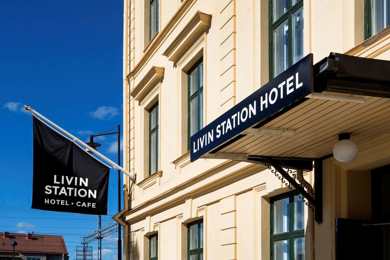 Livin Station Hotel Örebro Zewnętrze zdjęcie